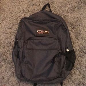 Dark Grey Jansport backpack
